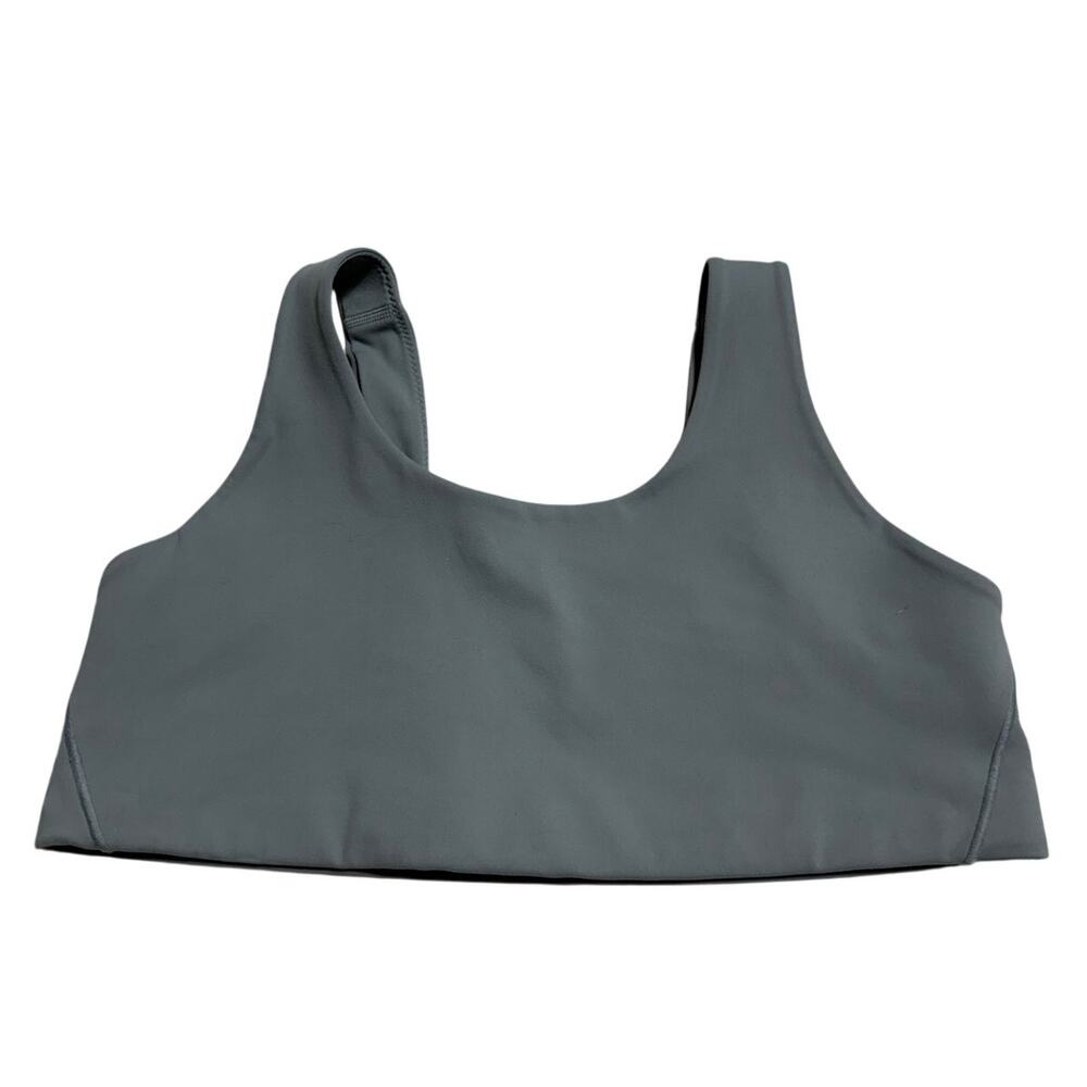 Nike Alate Sports Bra Women's Size XXL Gray Athletic Workout Athleisure